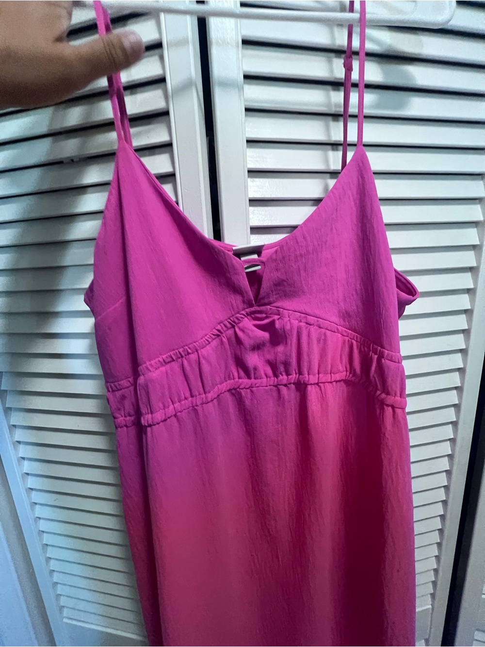A new day-Womens Pink Spaghetti Strap Slip Dress